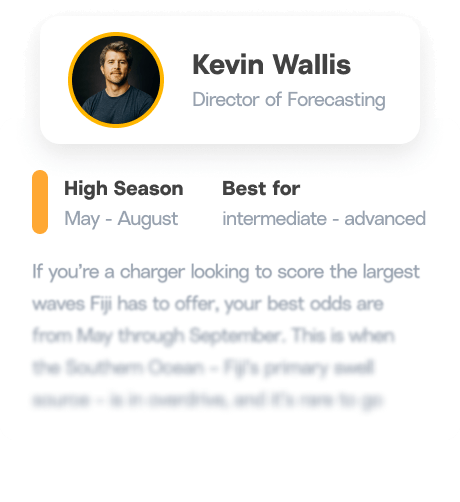 Forecaster report with expert insights and recommendations